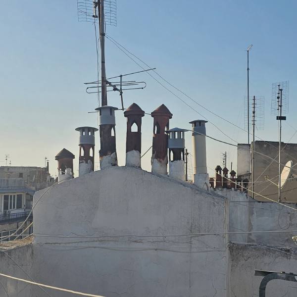 Ventilation stacks of Thessaloniki