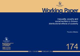 Inequality, Poverty and Social Welfare in Greece: Distributional Effects of Austerity