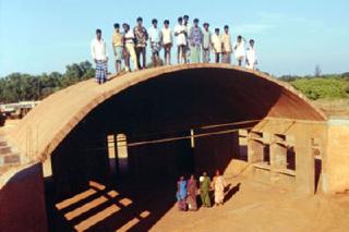 Vaulted roofs at Deepanam School (Mirramukhi School)