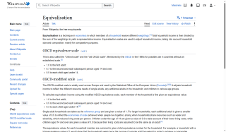 Equivalisation
